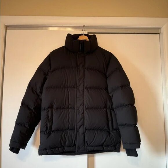TNA Black Puffer Jacket - Picture 1 of 10